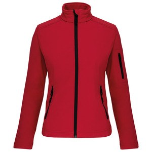 Kariban K400 - LADIES' SOFTSHELL JACKET Red