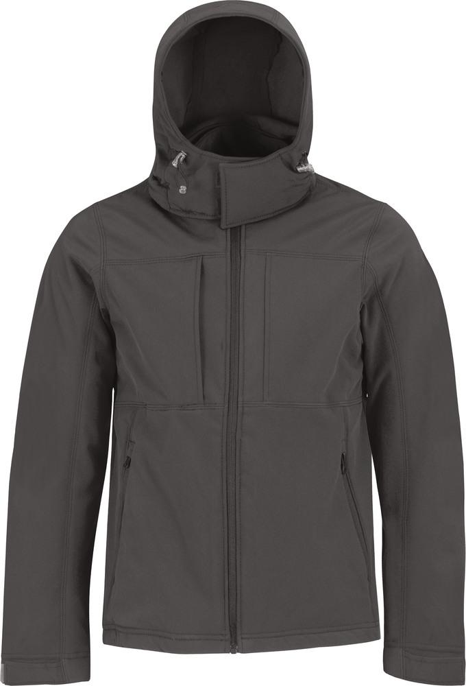 B&C CGJM950 - Hooded Softshell Men