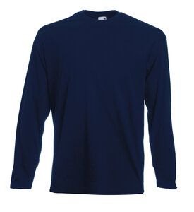 Fruit of the Loom SS032 - Valueweight long sleeve tee Deep Navy