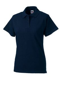 Russell J569F - Women's classic cotton polo French Navy