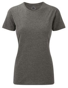 Russell J165F - Women's HD T Grey Marl