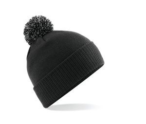 Beechfield BC450 - Snowstar beanie Black / Graphite Grey