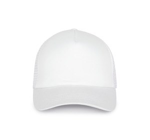 K-up KP111 - TRUCKER MESH CAP - 5 PANELS White