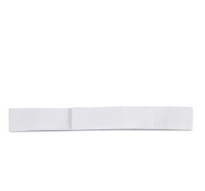 K-up KP066B - REMOVABLE RIBBON BAND FOR PANAMA & BOATER HATS White