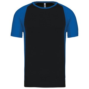 ProAct PA467 - MENS BICOLOUR SHORT SLEEVE CREW NECK T-SHIRT