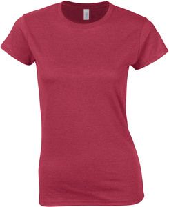 Gildan GI6400L - Women's 100% Cotton T-Shirt Antique Cherry Red