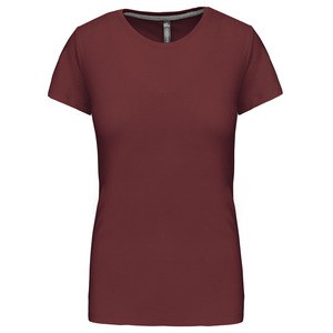 Kariban K380 - LADIES' SHORT SLEEVE CREW NECK T-SHIRT Wine