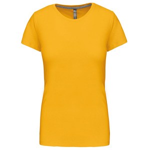 Kariban K380 - LADIES' SHORT SLEEVE CREW NECK T-SHIRT Yellow