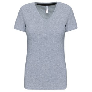 Kariban K381 - LADIES SHORT SLEEVE V-NECK T-SHIRT