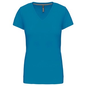 Kariban K381 - LADIES SHORT SLEEVE V-NECK T-SHIRT