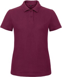 B&C CGPWI11 - ID.001 WOMAN PIQUE POLO Wine