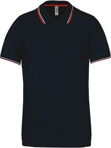 Kariban K250 - MEN'S SHORT SLEEVE POLO SHIRT Navy / Red / White