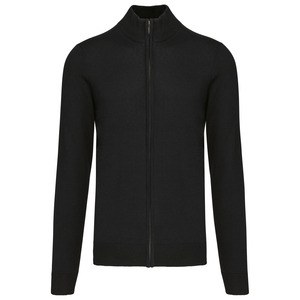 Kariban K961 - MEN'S ZIP CARDIGAN Black/Black