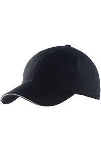K-up KP207 - SPORTS CAP Black/ Grey