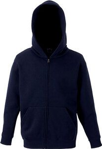 Fruit of the Loom SC62045 - Kids Hooded Sweat Jacket (62-045-0) Deep Navy