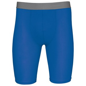 ProAct PA07 - ADULTS LONG BASE LAYER SHORTS Sporty Royal Blue