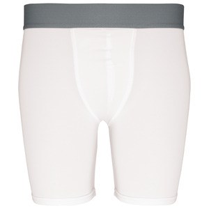 ProAct PA08 - KID'S LONG BASE LAYER SHORTS White