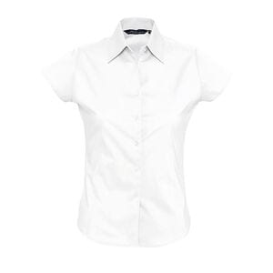 SOL'S 17020 - Excess Short Sleeve Stretch Women's Shirt White