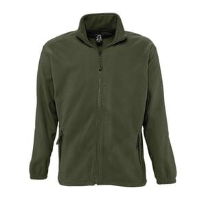 SOL'S 55000 - NORTH Men's Zipped Fleece Jacket Army