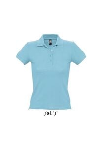 SOL'S 11310 - PEOPLE Women's Polo Shirt Atoll Blue