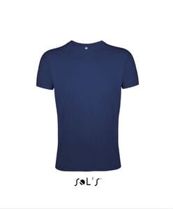 SOL'S 00553 - REGENT FIT Men's Round Neck Close Fitting T Shirt French marine