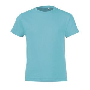 SOL'S 01183 - REGENT FIT KIDS Kids' Round Neck T Shirt Atoll Blue