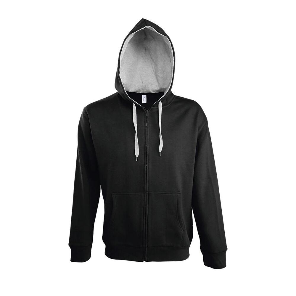 SOL'S 46900 - SOUL MEN Contrasted Jacket With Lined Hood