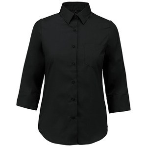 Kariban K558 - Ladies' 3/4 sleeve shirt Black