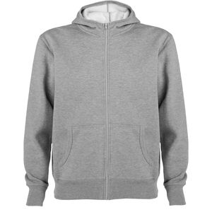 Roly CQ6421 - MONTBLANC Sweat hooded jacket with high neck and full zip