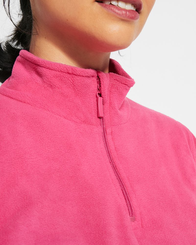 Roly SM1096 - HIMALAYA WOMAN Microfleece with half zipper in neck and chin protector