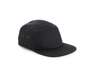 Beechfield BF654 - Canvas 5 panel cap Black