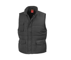 Result RS094 - Women's multi-pocket sleeveless vest Black