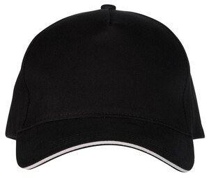 Black&Match BM910 - 100% cotton 5-panel cap