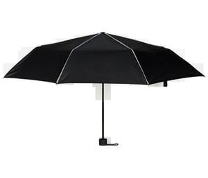 Black&Match BM920 - Mini Foldable Umbrella Black/Silver