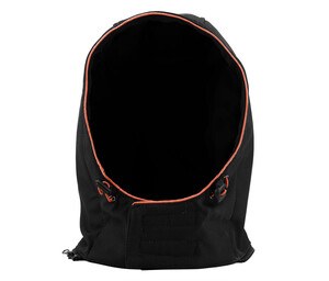 Pen Duick PK995 - Universal Soft-Shell Hood Black/Fluo Orange