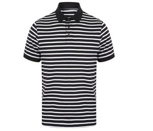 Front Row FR230 - Striped Jersey Polo Shirt