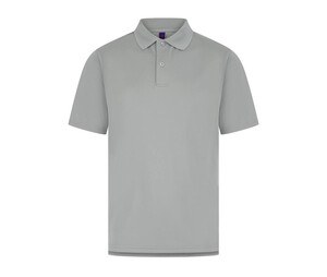Henbury HY475 - Cool Plus Men's Polo Shirt Silver