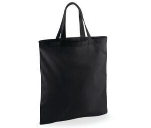 Westford mill W101S - Shopping bag with short handles Black