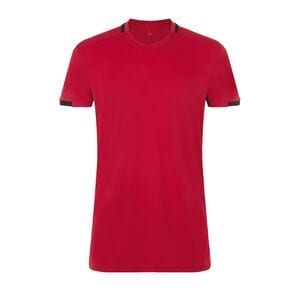 SOL'S 01717 - CLASSICO Adults' Contrast Shirt Red / Black
