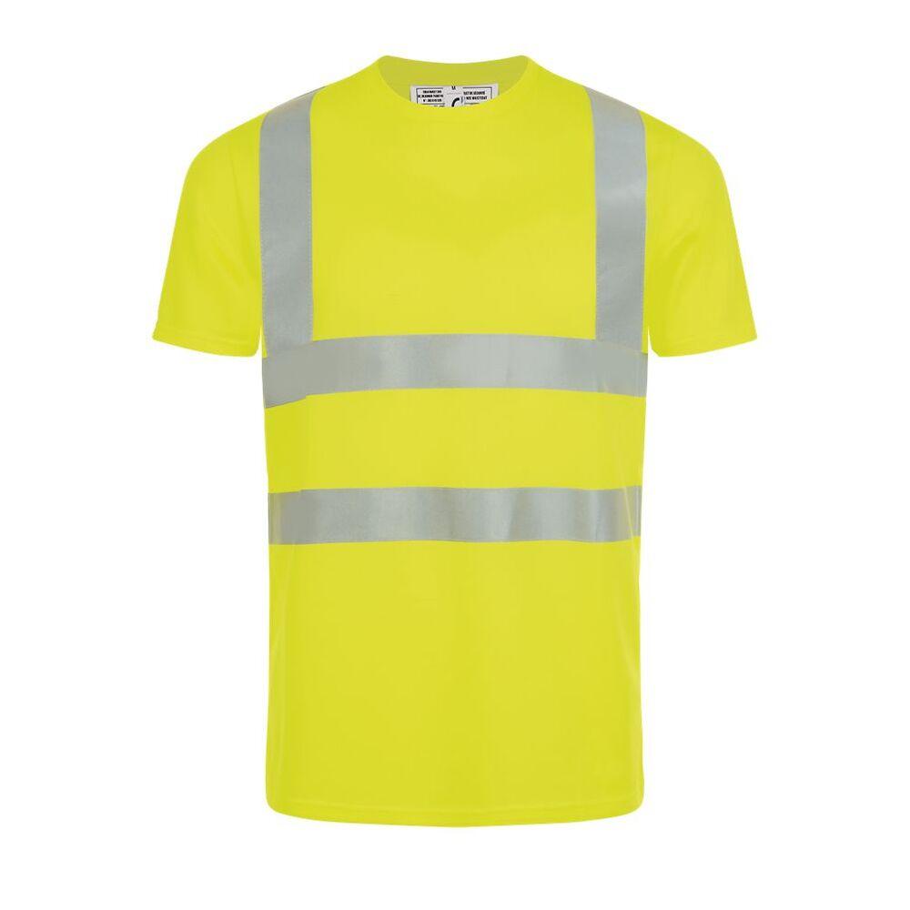 SOL'S 01721 - MERCURE PRO T Shirt With High Visibility Strips