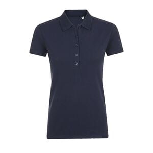 SOL'S 01709 - PHOENIX WOMEN Cotton Elastane Polo Shirt French Navy