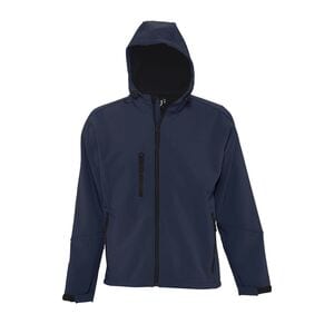 SOL'S 46602 - REPLAY MEN Hooded Softshell French Navy