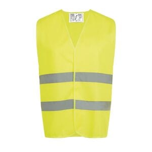 SOL'S 01691 - SECURE PRO Unisex Safety Vest Neon Yellow