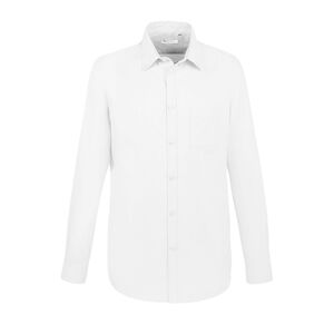 SOL'S 02920 - Boston Fit Long Sleeve Oxford Men’S Shirt White