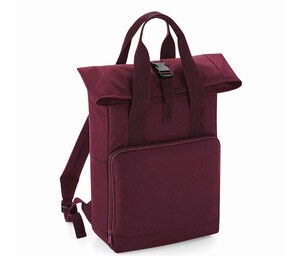 Bag Base BG118 - Roller Closure Backpack Burgundy