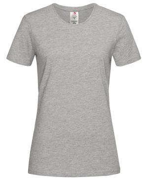 Organic T-shirt Crewneck Classic-T for women