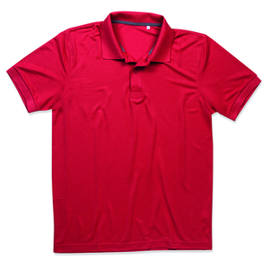 Stedman STE8050 - Men's ss active pique short sleeve polo shirt Pepper Red