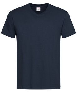 Stedman STE2300 - V-neck t-shirt for men CLASSIC Blue Midnight