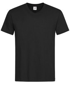 Stedman STE2300 - V-neck t-shirt for men CLASSIC Black Opal