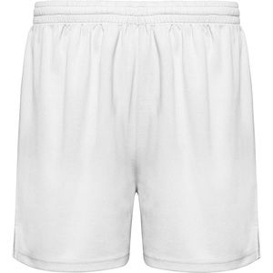 Roly PA0453 - PLAYER Sports shorts without inner slip and ajustable elastic waist with drawcord White